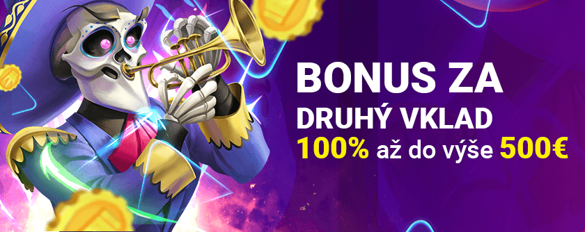 bonus za druhý vklad do kasina