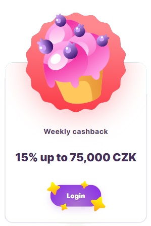 Týdenní cashback