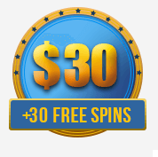 Bonus na vklad - 30 € + 30 free spinů
