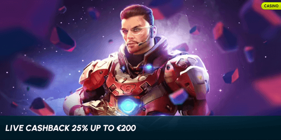 Slotexo cashback na živé hry