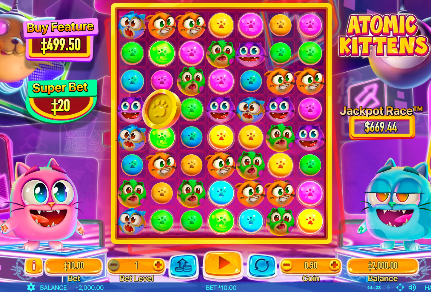 Atomic Kittens Automat